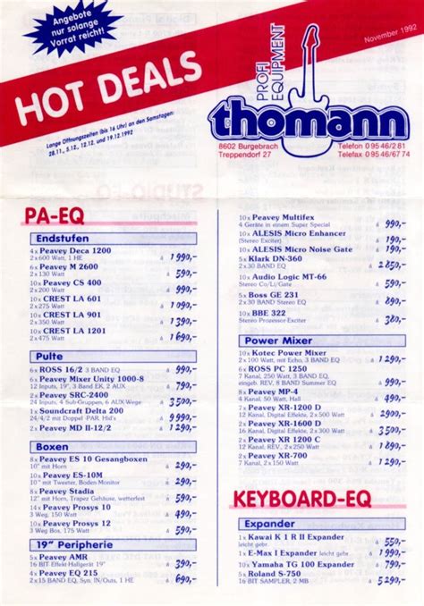 Thomann Company History – Thomann UK.